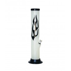 Acrylic Water Pipe Flame 1.5x12" Assorted colors